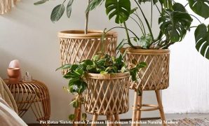 Pot Rotan Sintetis